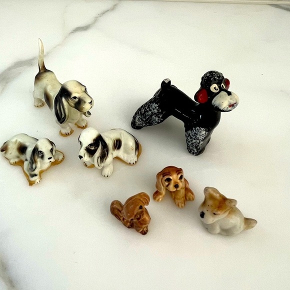 Vintage Dog Miniature Collection Bone China - Picture 2 of 6